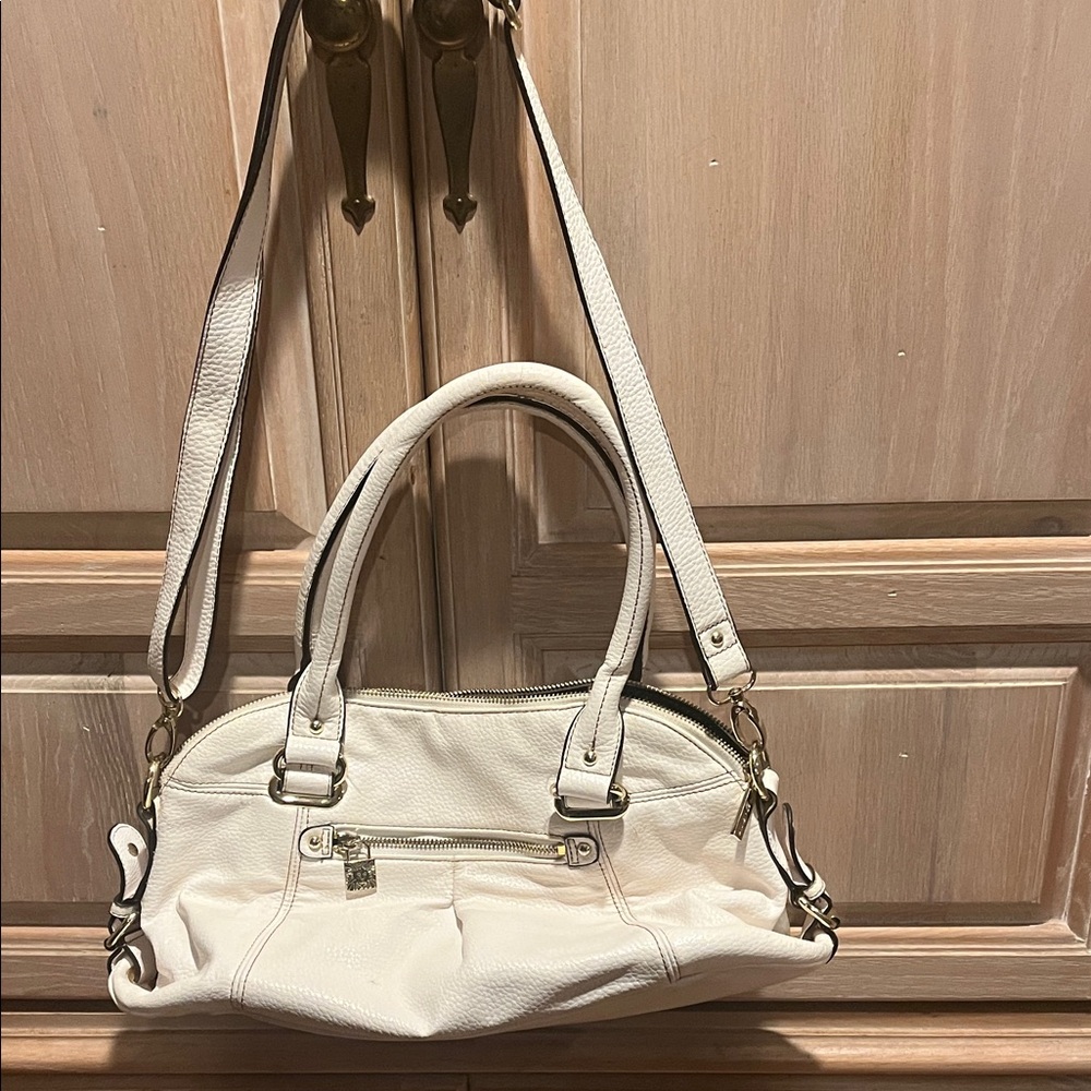Anne Klein Cream Shoulder Bag